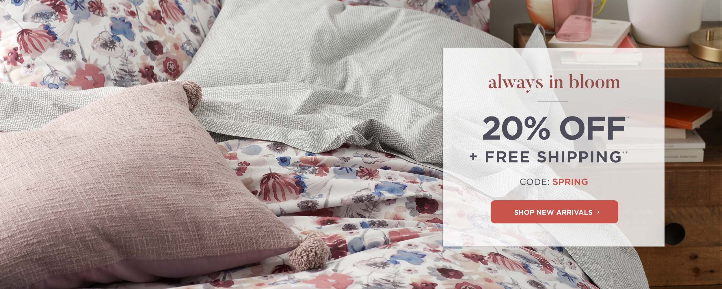 Don't forget to use this 20% OFF Coupon when shopping for your bedding! 