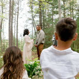 Our Intimate Woodsy Vow Renewal: 10 Years Later