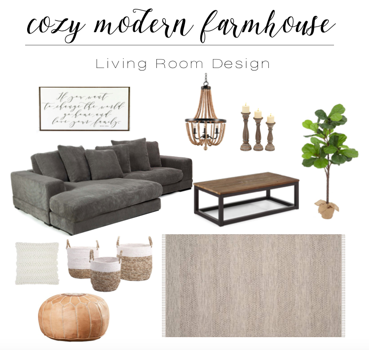Cozy Farmhouse Living Room