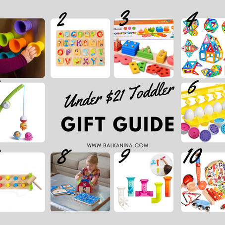 Toddler Gift Guide: Want, Need, Wear, Read
