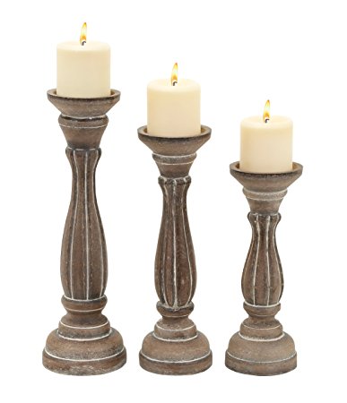 Wooden Candle holders