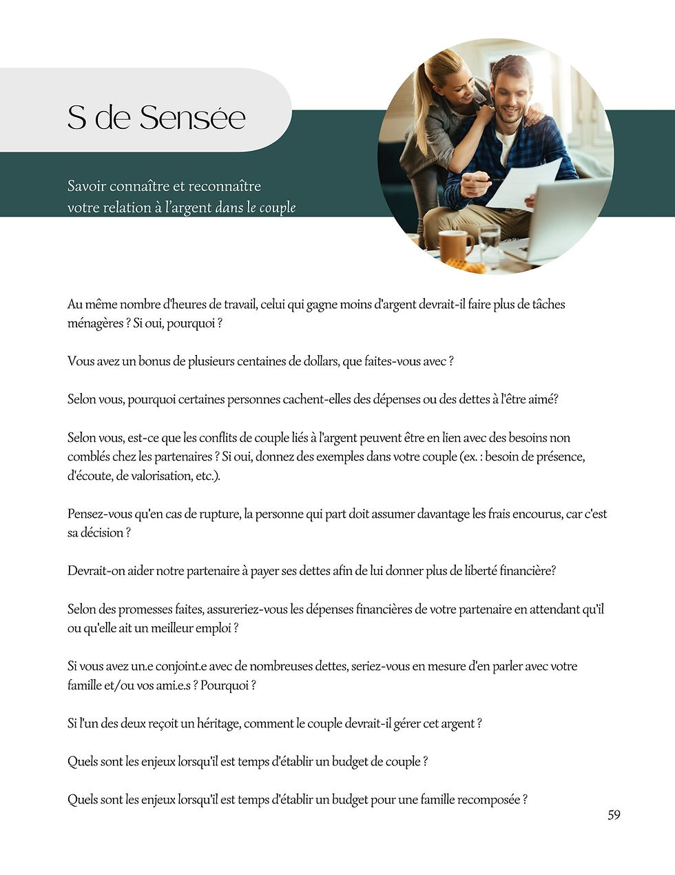 Miniature : couple argent parler budget gestion