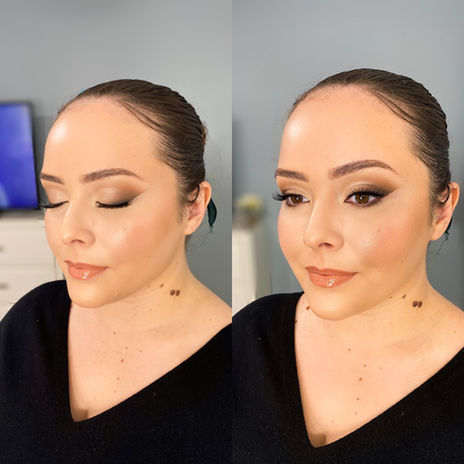 Airbrush Makeup/ Creme reverse contour. 
