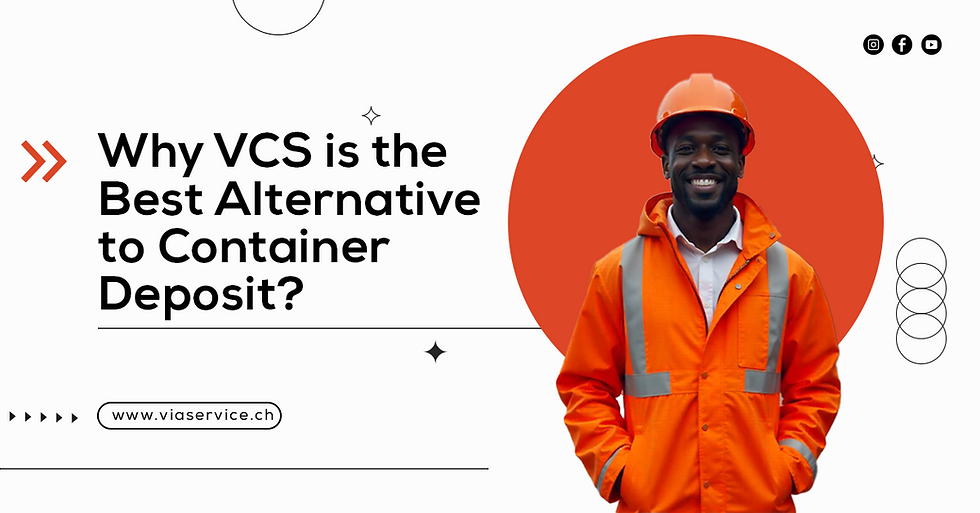 Why Viaservice Container Solution is the Best Alternative to Container Deposit?