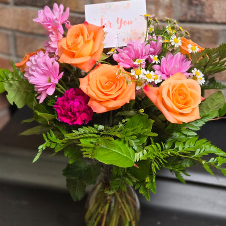 Orange Flower Bouquet