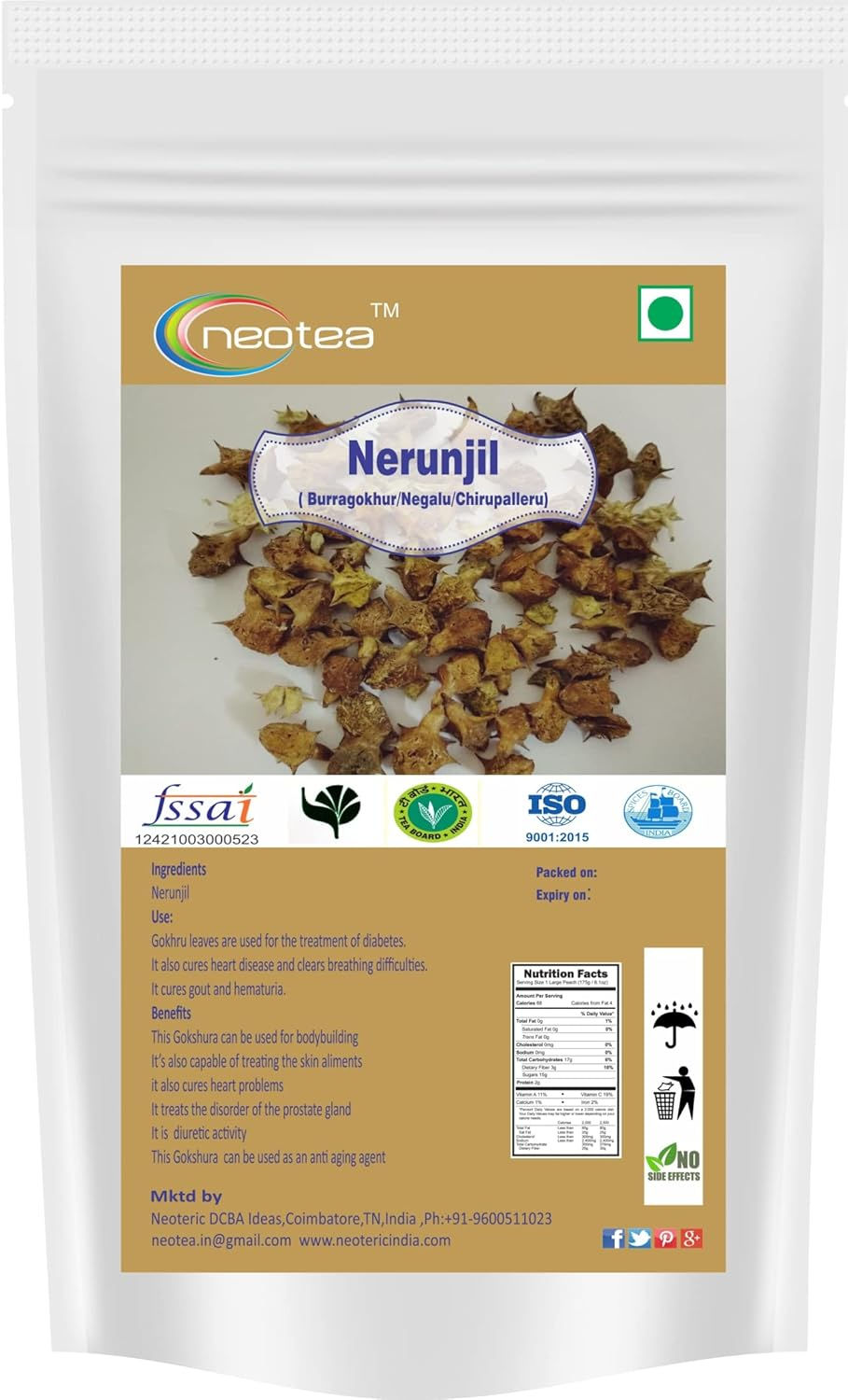 Neotea Devil S Thorn, Burragokhur, Negalu, Neringil, Gokru, NerincI Powder