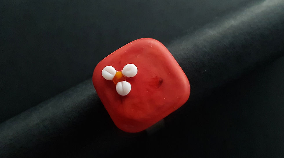 Bague Carré de printemps
