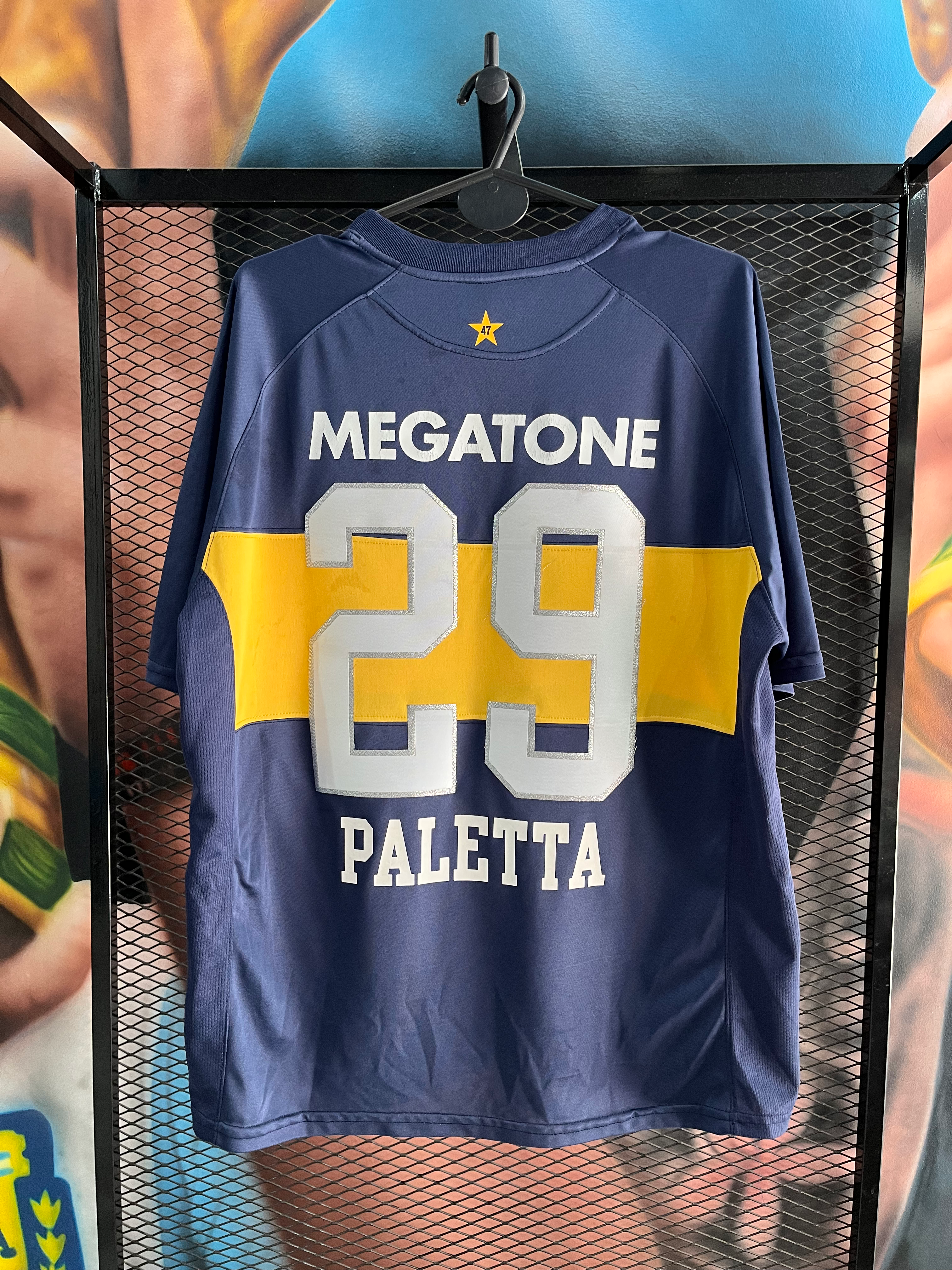 Camiseta Boca Juniors 2007/08 #29 Paletta 