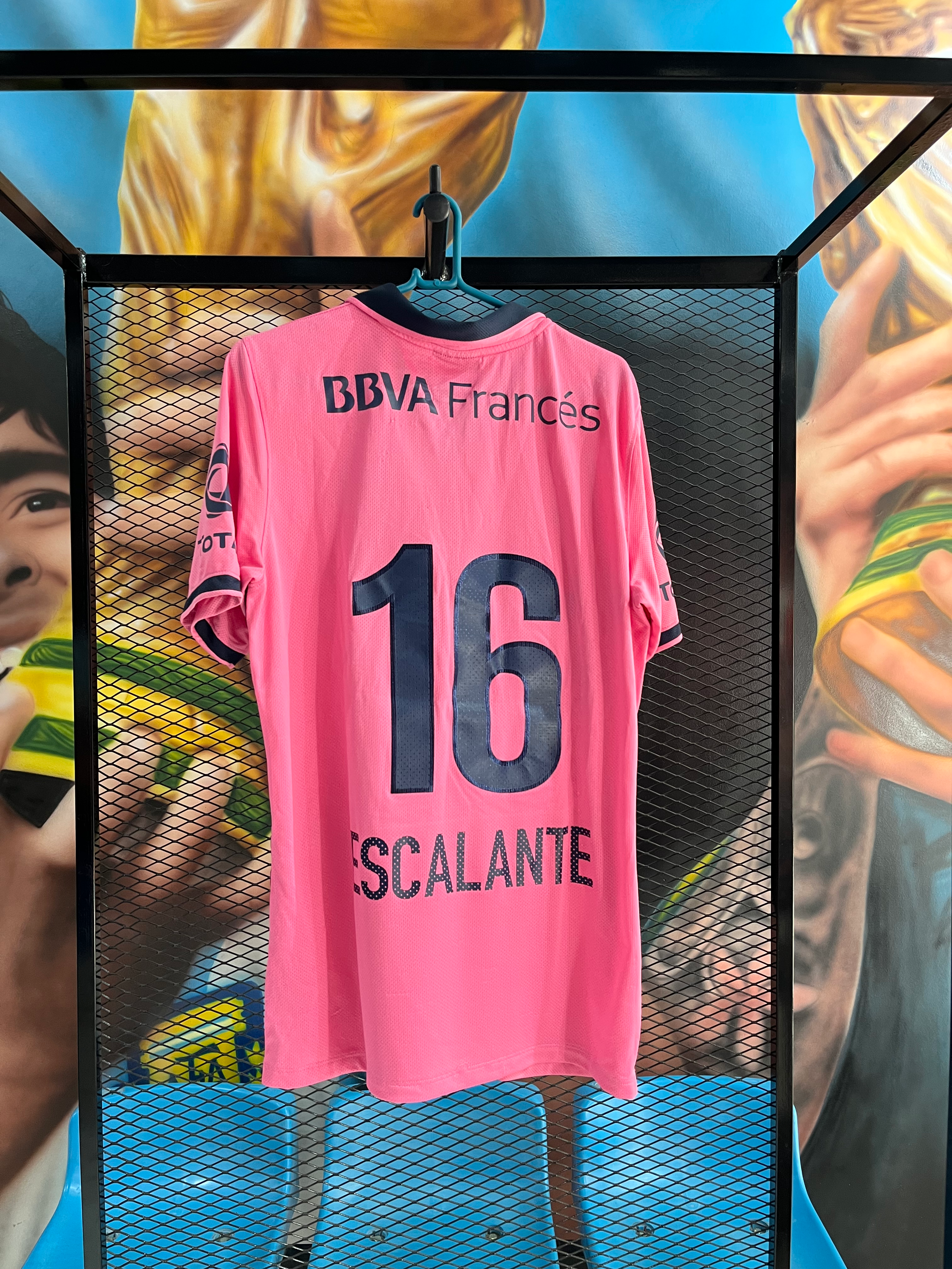 Camiseta Alternativa Boca Juniors 2013/14 #16 Escalante
