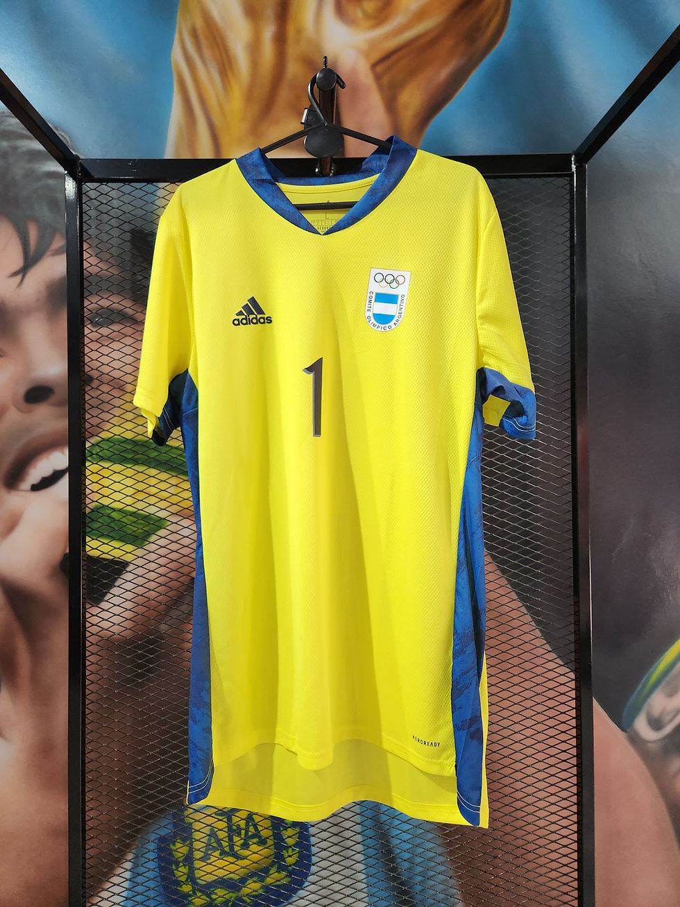 Thumbnail: Camiseta AFA Arquero 2020 Matchworn Juegos Olímpicos #1 Ledesma