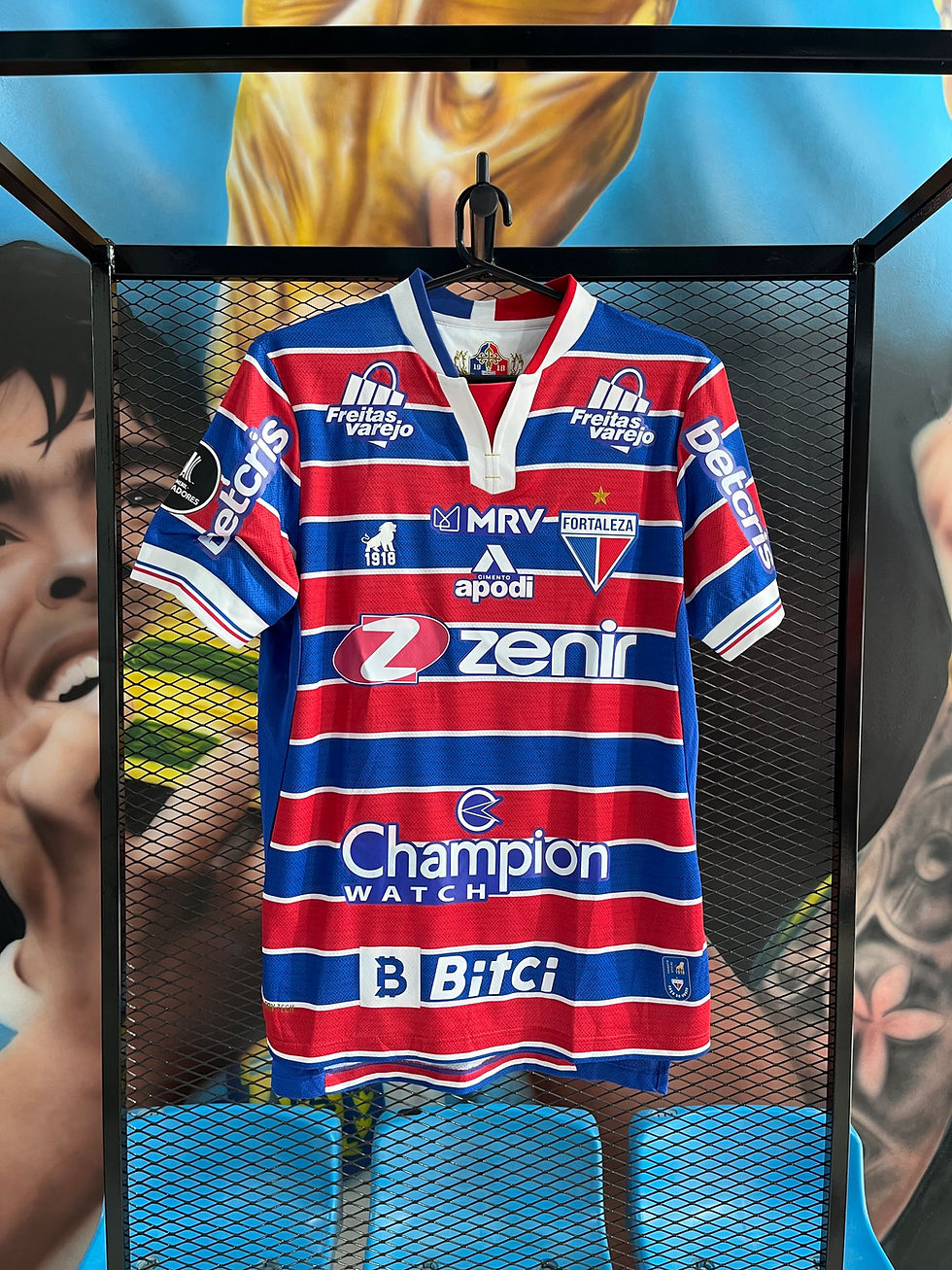 Miniatura: Camiseta Utileria Fortaleza Brasil Copa Libertadores 2022 #9 R.Kayzer 