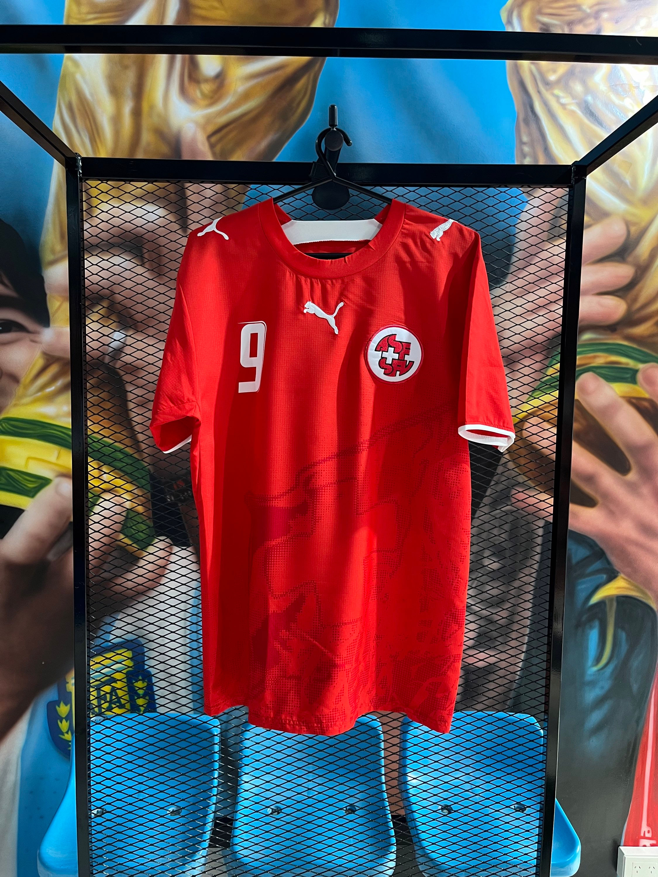 Camiseta Seleccion Suiza 2006/07 #9 Frei