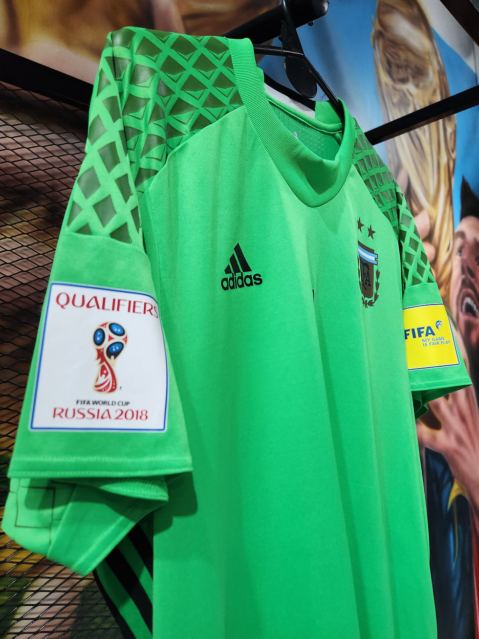 Miniatura: Camiseta AFA Arquero 2016/17 de Juego #1 Romero