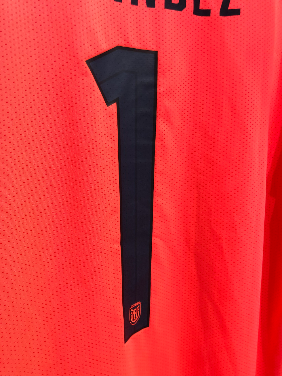 Miniatura: Camiseta Utileria Seleccion Ecuador Mundial 2022 Vs Ghana #1 Galindez 