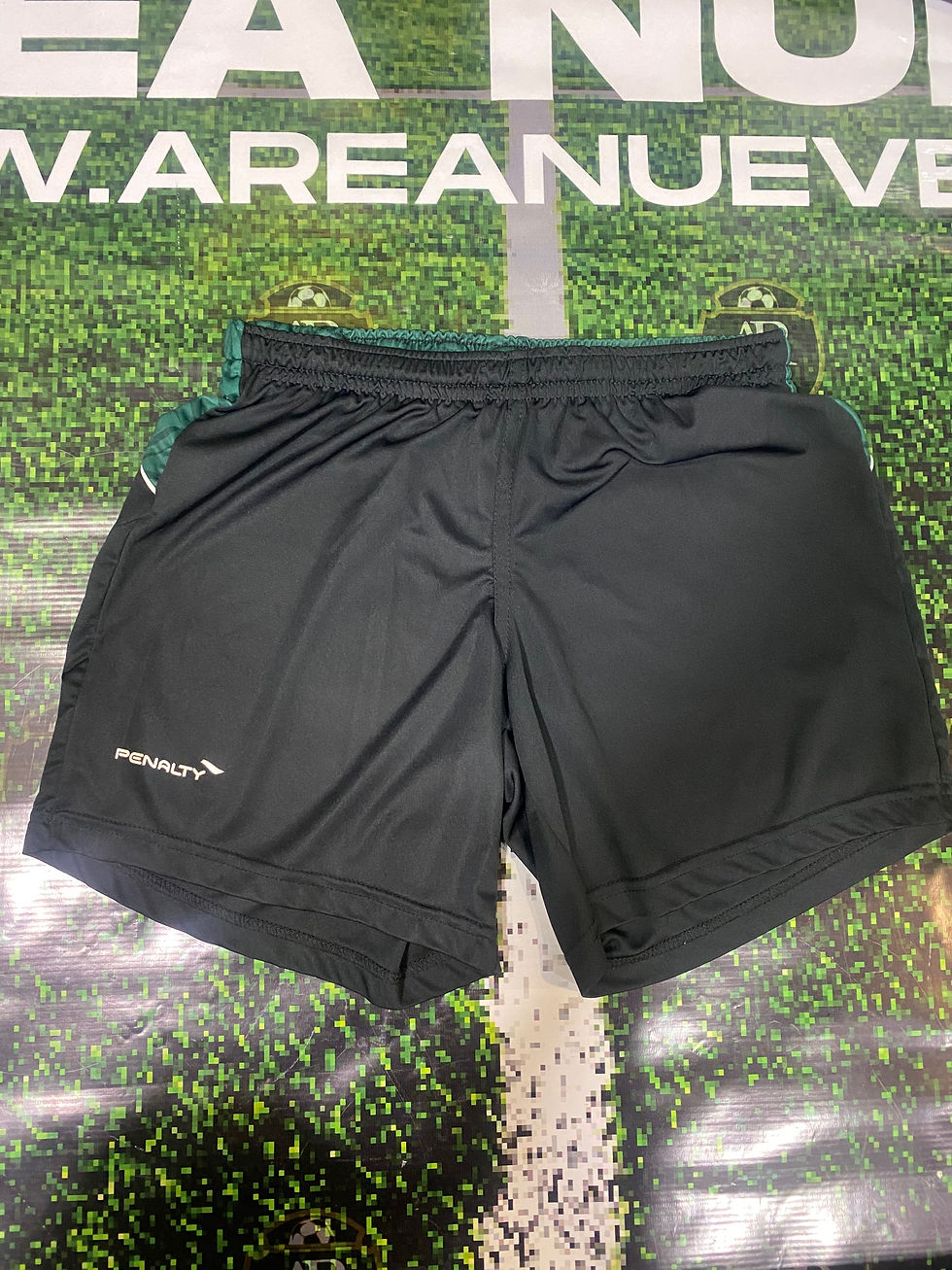 Miniatura: Short Arbitro De Mujer Penalty Negro y Verde