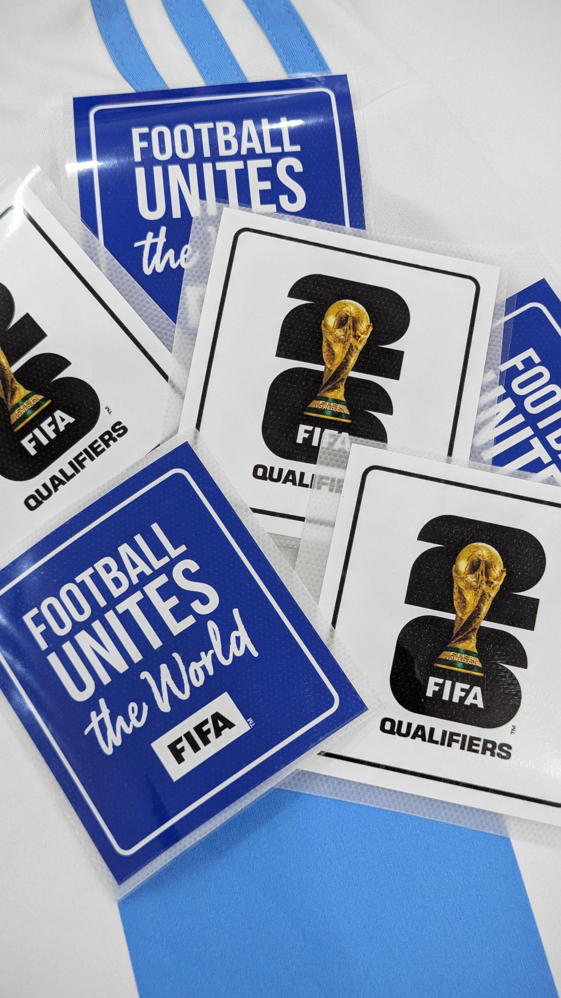 Set Parches Eliminatorias Mundial 2026