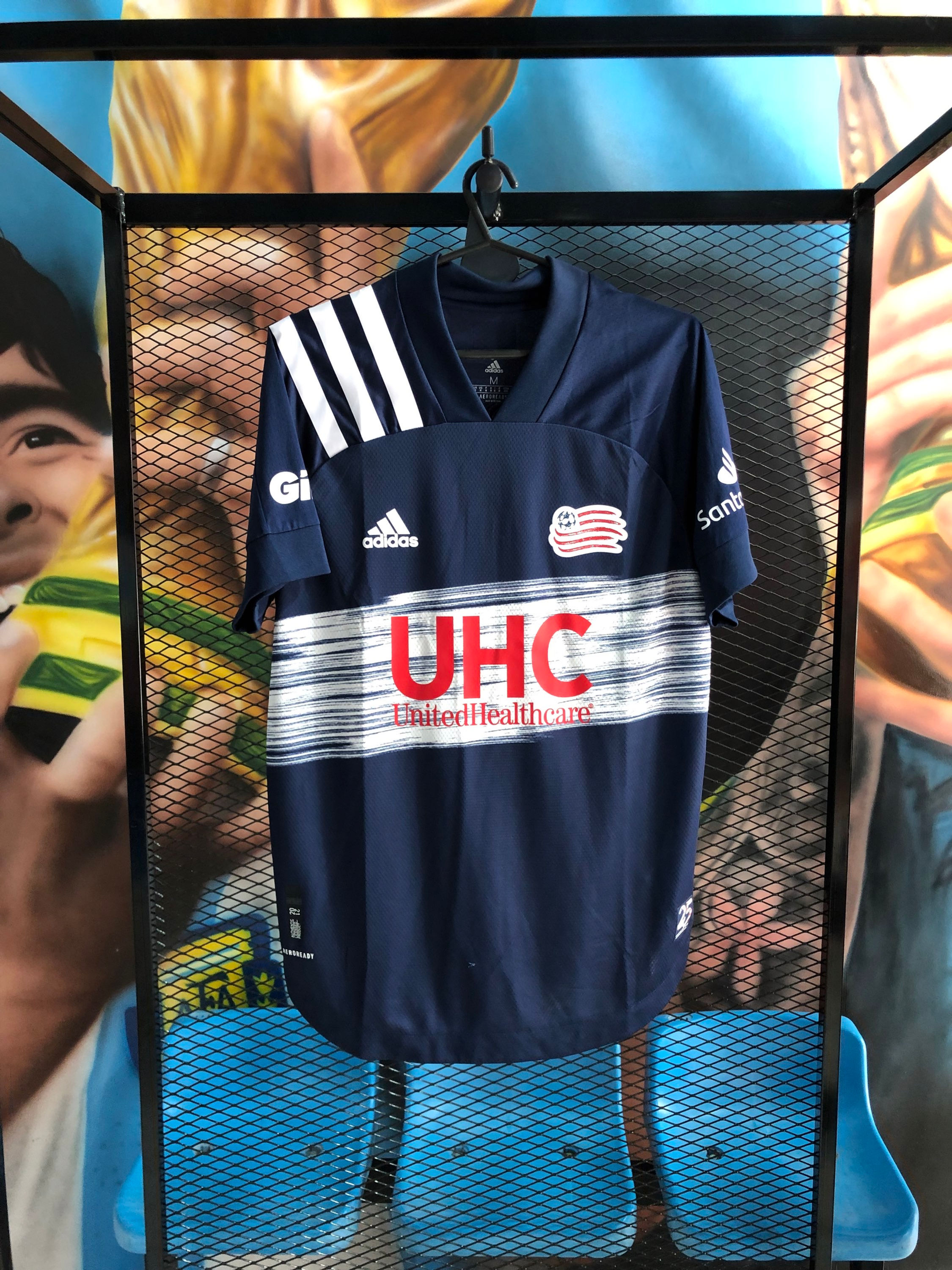 Camiseta New England Revolution Titular 2020 #7 Bou