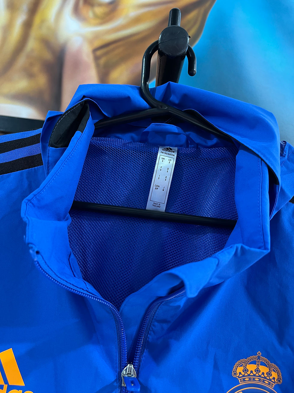 Thumbnail: Campera Rompeviento Real Madrid 2021/22