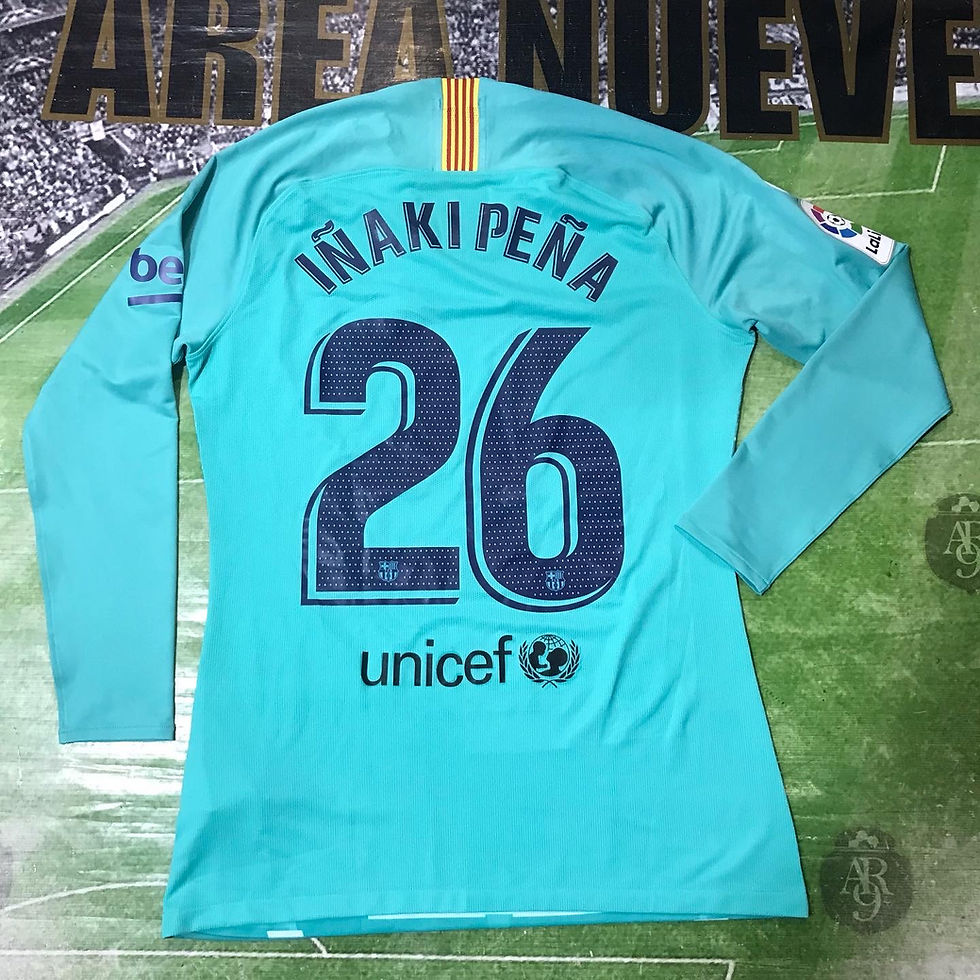 Miniatura: Camiseta Barcelona La Liga 2019/20 #26 Iñaki Peña