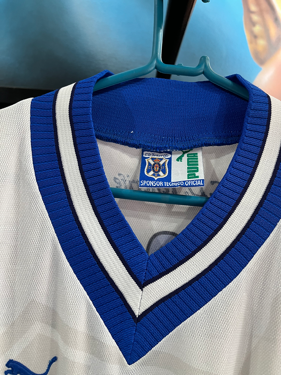 Thumbnail: Camiseta Matchworn Tenerife 1996/97 #4 Pablo Paz