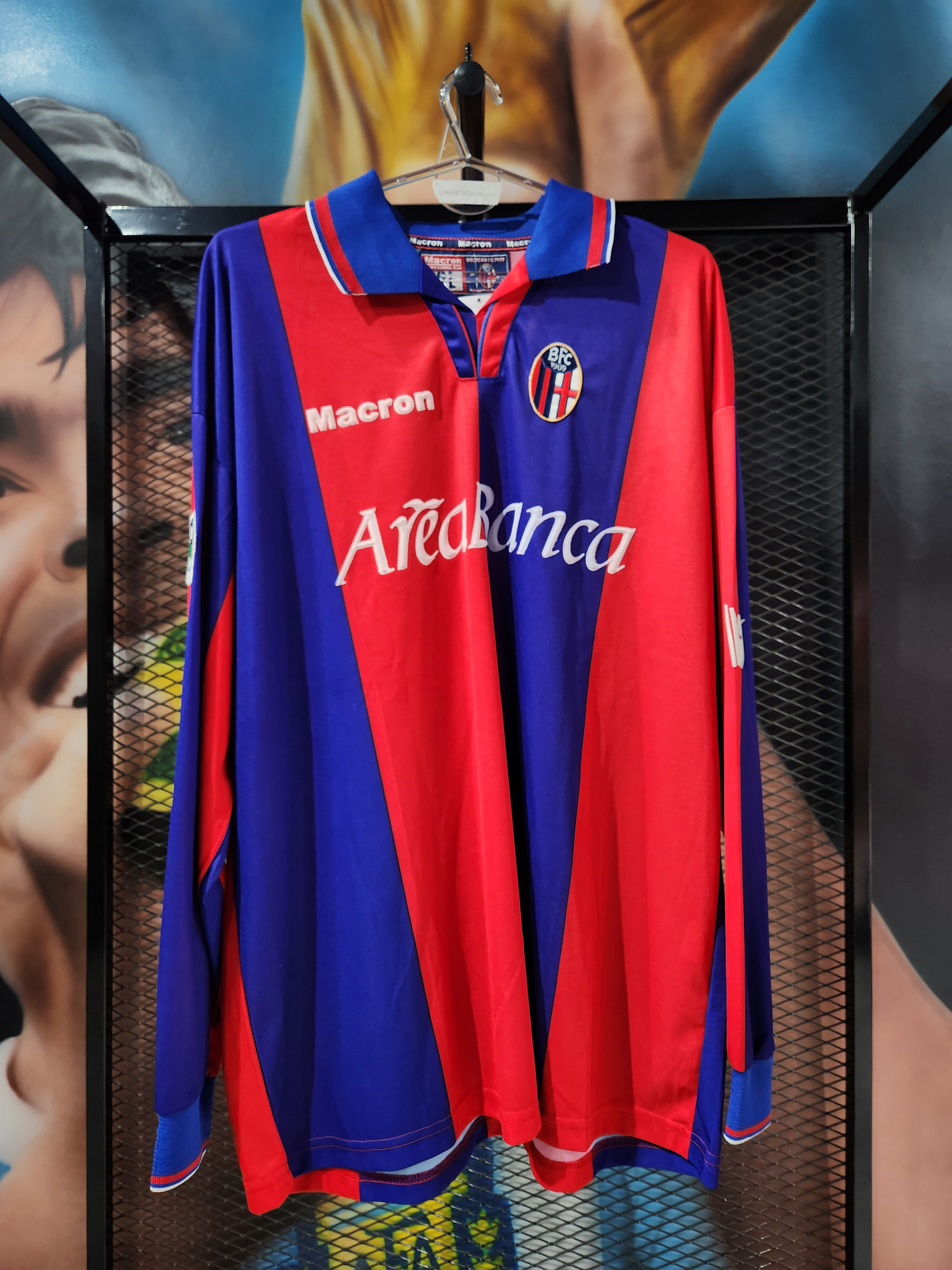 Camiseta Bologna 2001 Titular #34 Smit