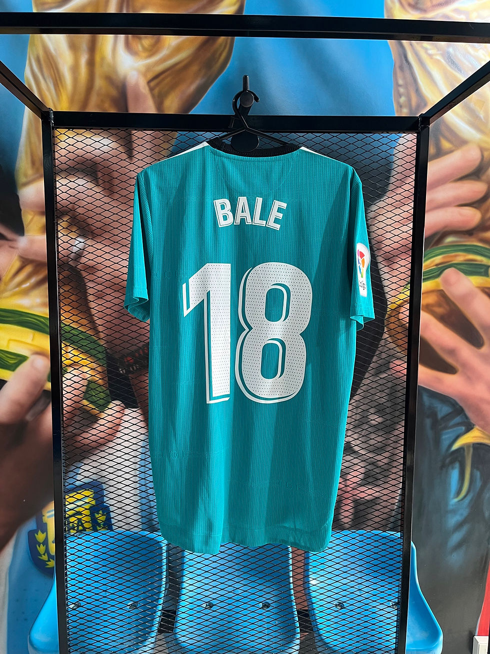Miniatura: Camiseta de Juego Alternativa Real Madrid 2021-22 #18 Bale