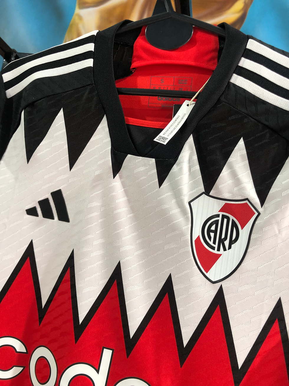 Miniatura: Camiseta Heatrdy Alternativa River Plate 2023
