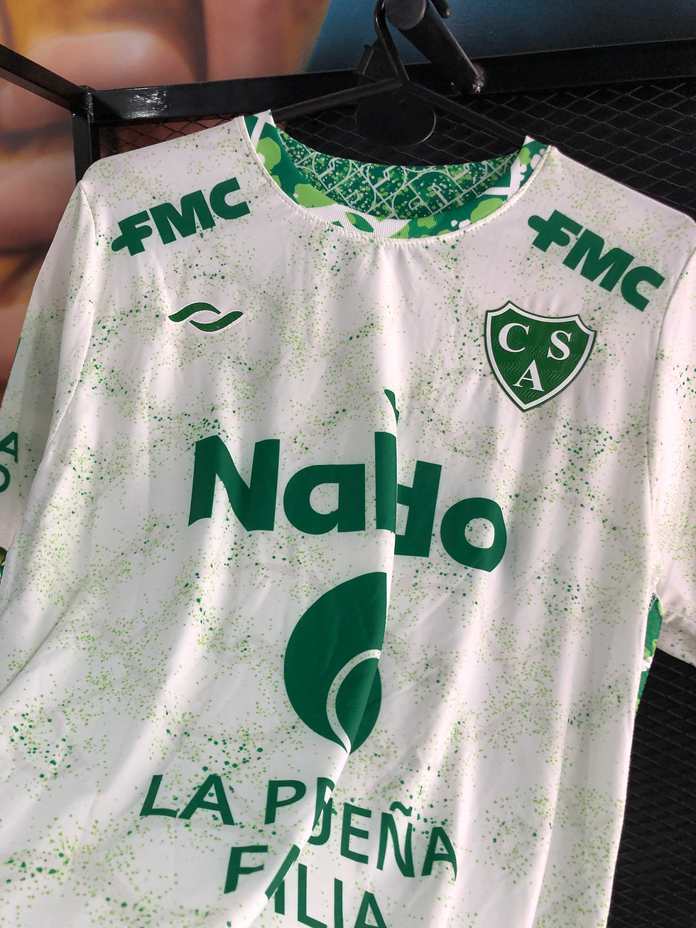 Miniatura: Camiseta Alternativa Sarmiento de Junin 2023/24 #23 Azcurra