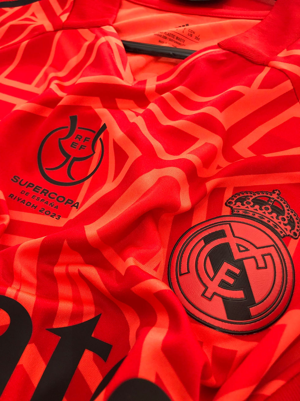 Miniatura: Camiseta de Juego Arquero Real Madrid Supercopa 2023 #1 Courtois