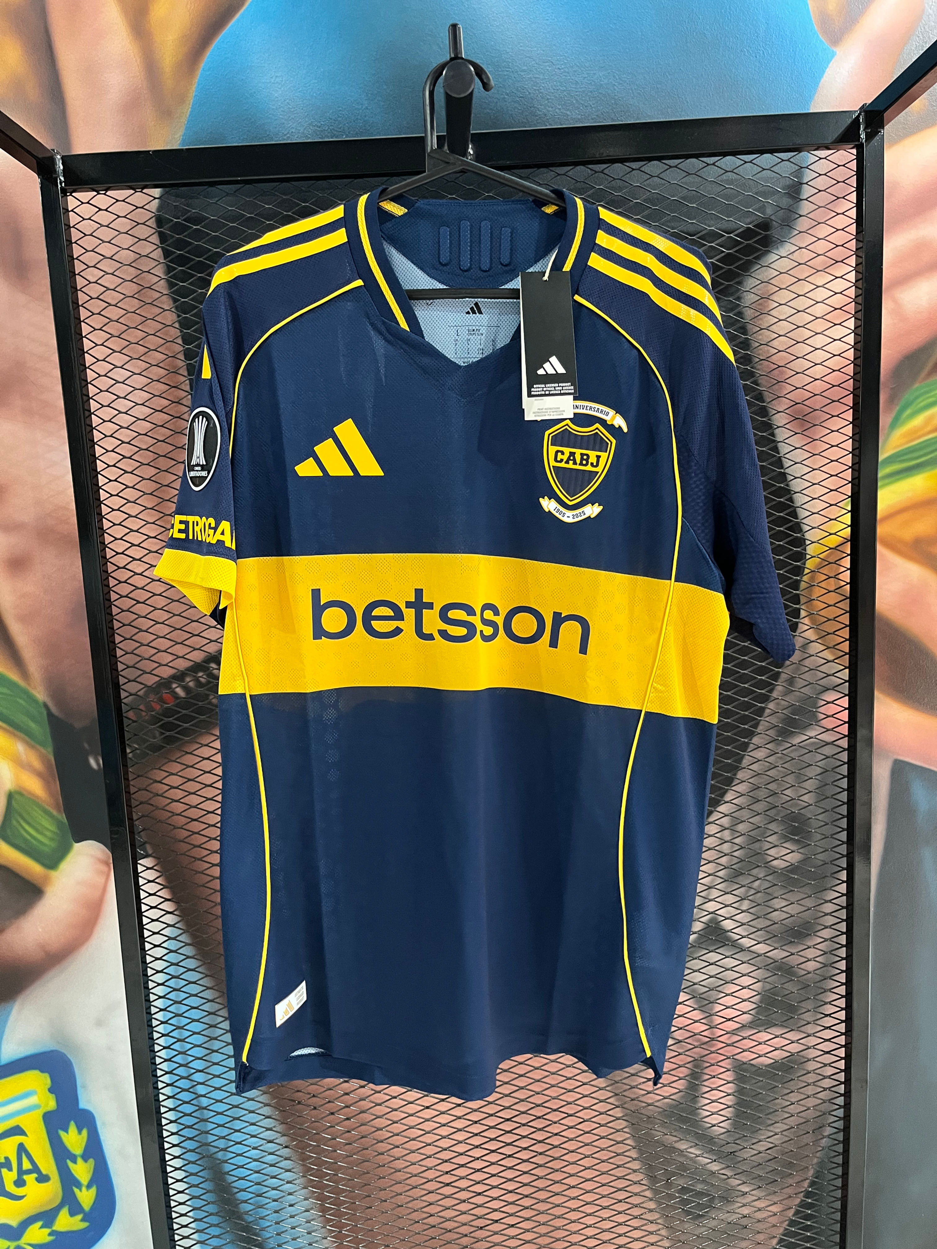 Camiseta Boca Juniors Titular 2026 De Juego Copa Libertadores