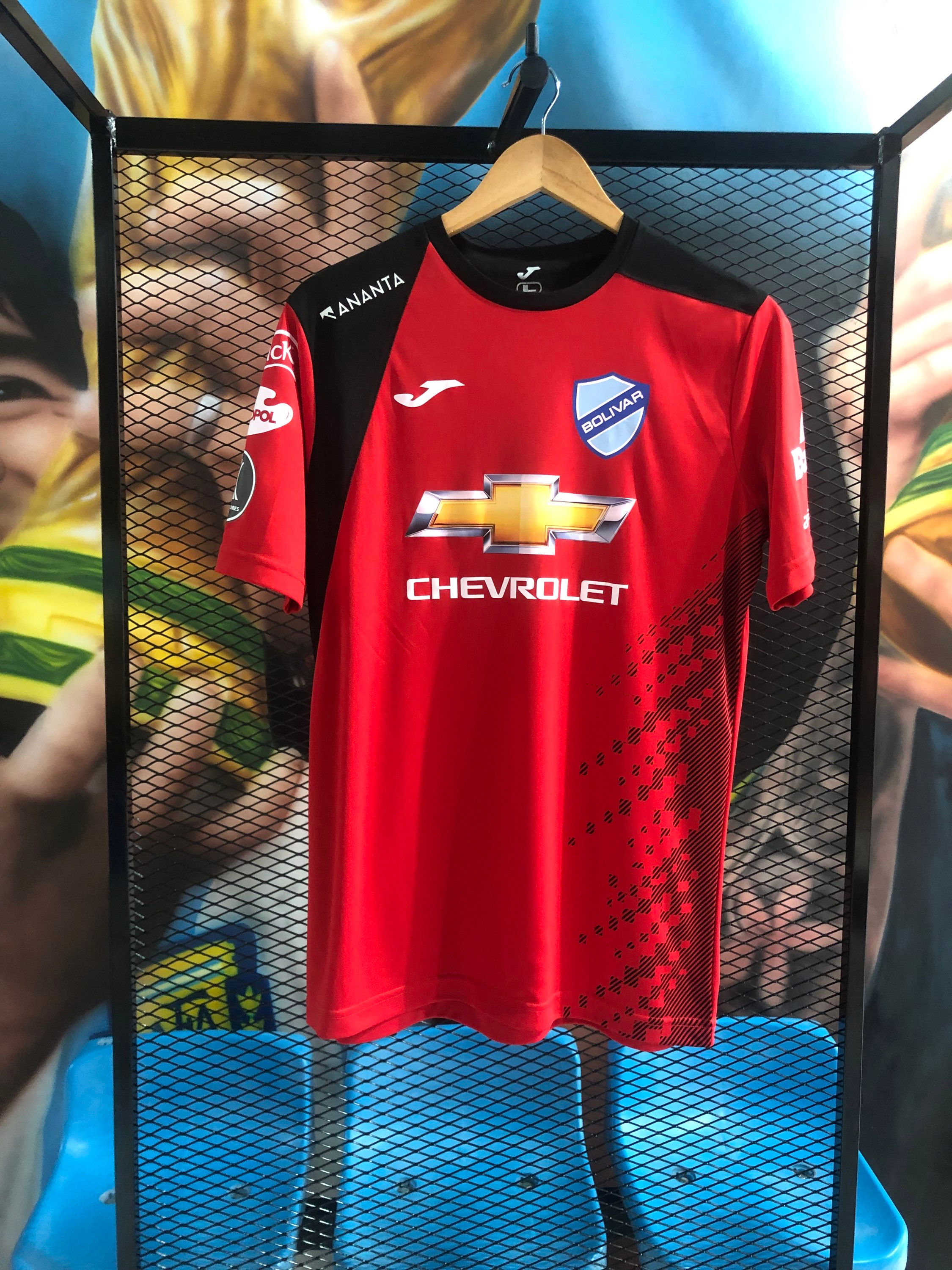 Camiseta Utileria Arquero Bolivar Copa Libertadores 2020 #13 Viscarra 