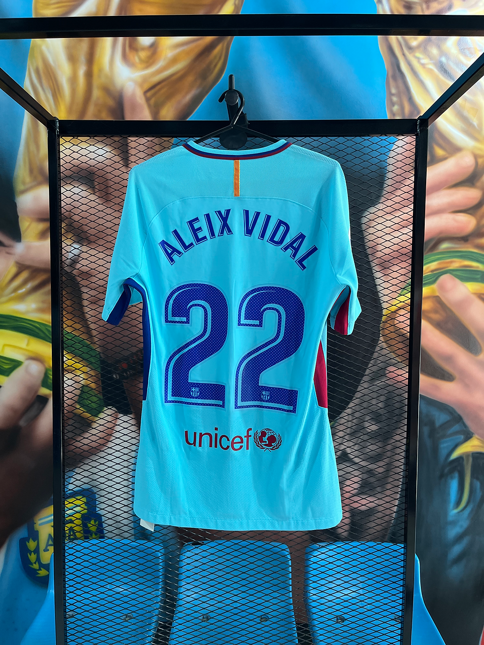 Miniatura: Camiseta Barcelona 2017-18 #22 Aleix Vidal