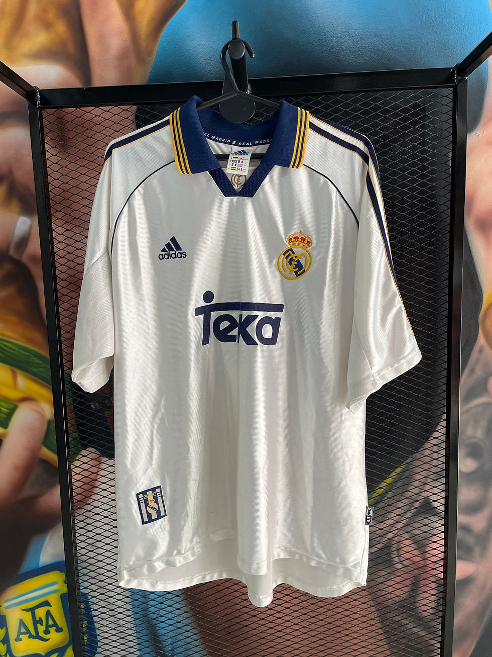 Miniatura: Camiseta Real Madrid 1998 Titular #6 Redondo