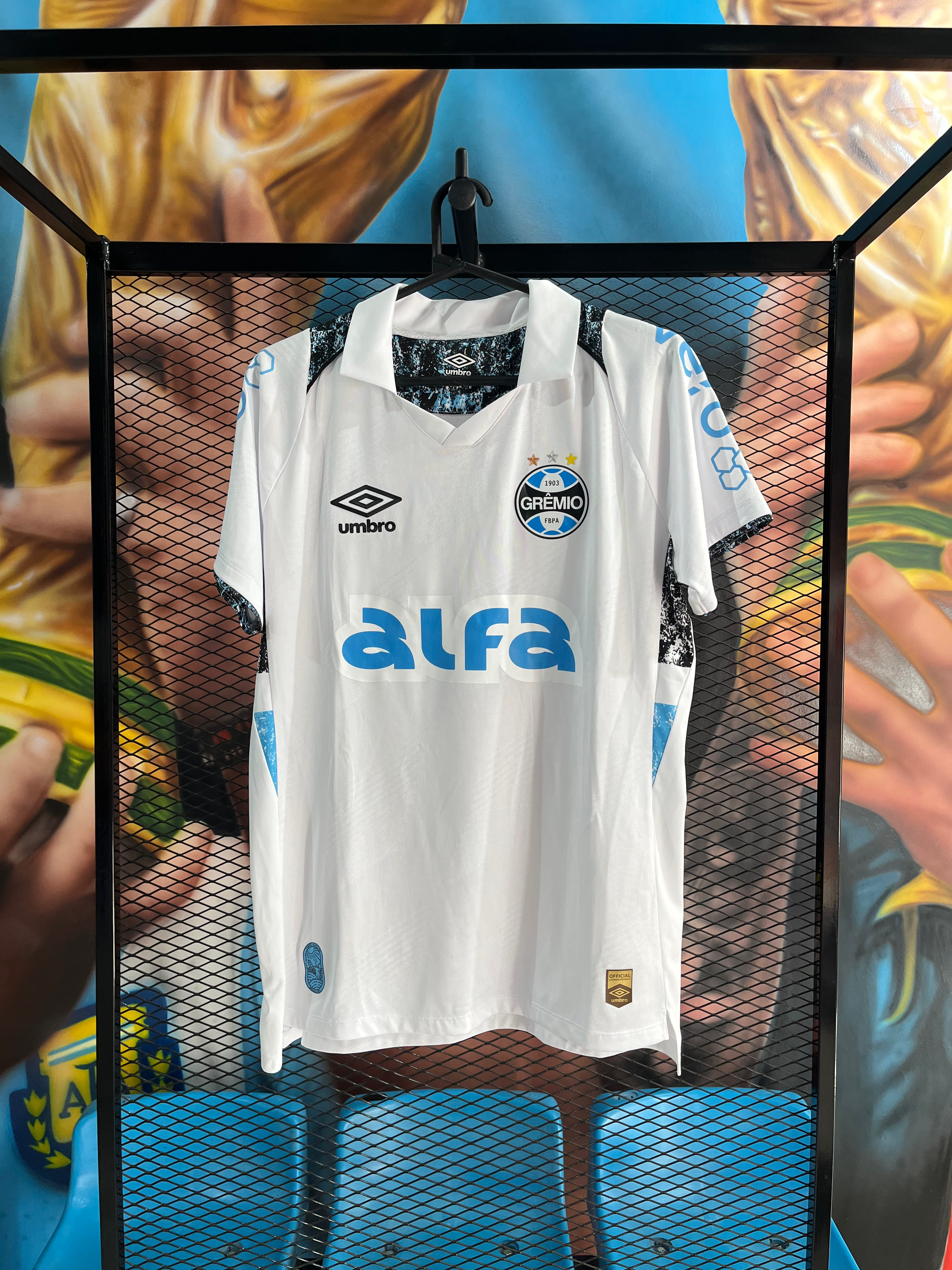 Camiseta Alternativa Gremio Porto Alegre 2024/25 #7 C.Pavon 