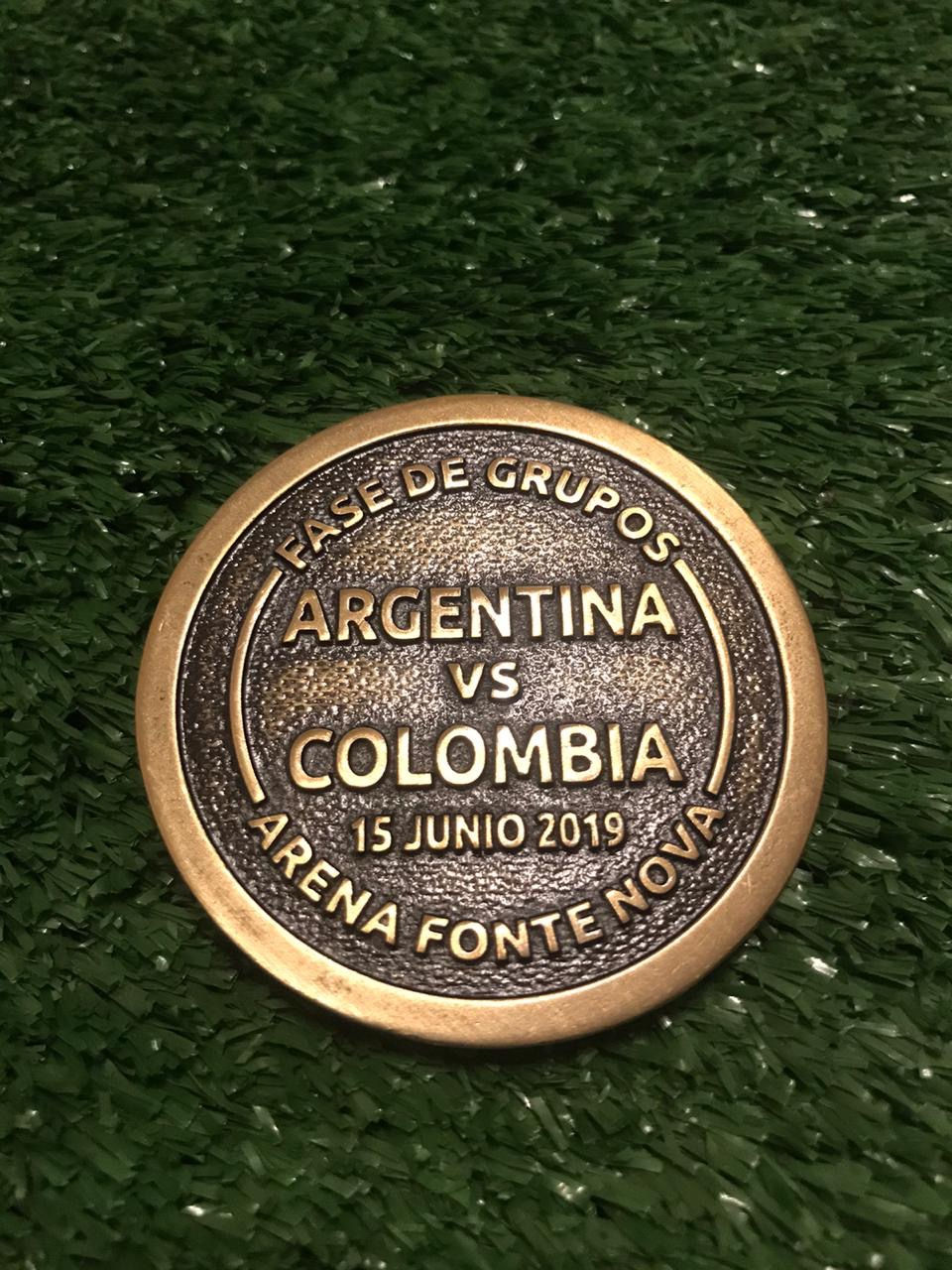 Miniatura: Moneda Oficial Argentina Fase de Grupos Copa America 2019