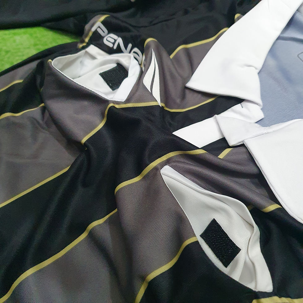Miniatura: Camiseta Arbitro Femenino Manga Larga Penalty Negro