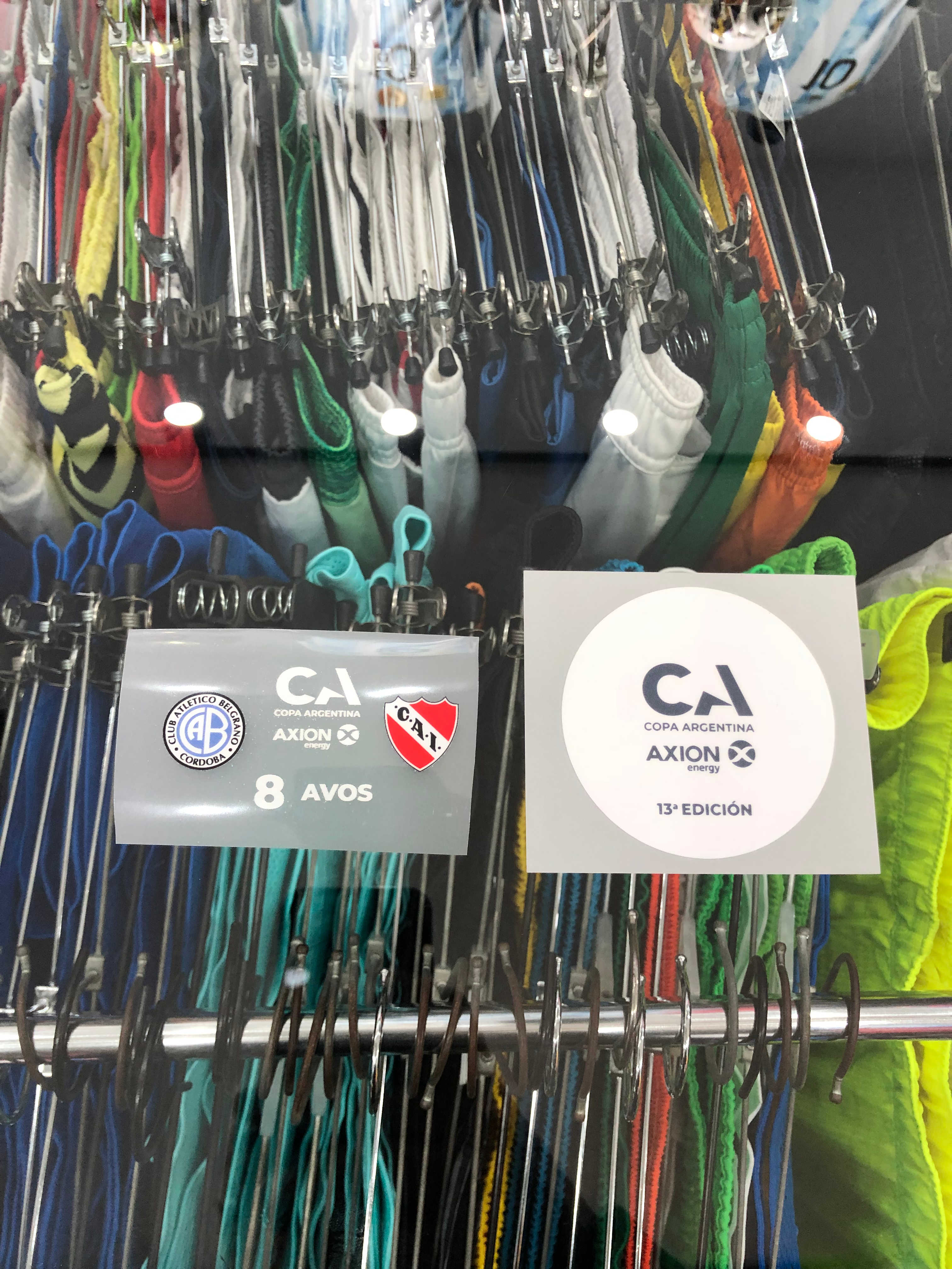 Set Parches Copa Argentina 2025 Belgrano Vs Independiente 