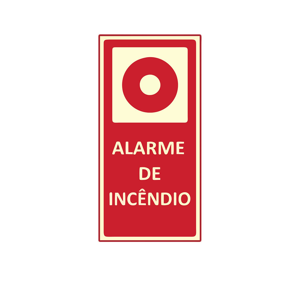 Miniatura: Kit de 20 placas linha Incêndio 20cmx20cm