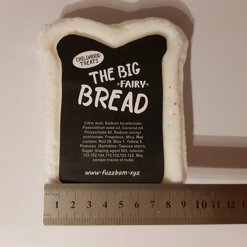 Thumbnail: huge fairy bread bath bomb ingredients