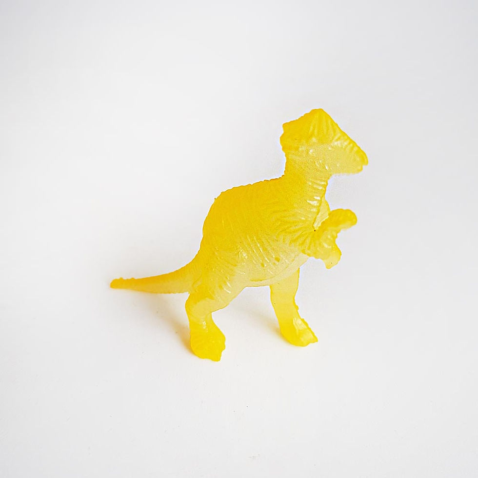 Thumbnail: Glow in the dark Pachycelphalosaurus toy dinosaur