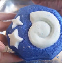 Animal Crossing fossil bath bomb diy