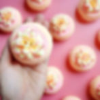 Peony Rose Floral Doughnut Bath Bomb