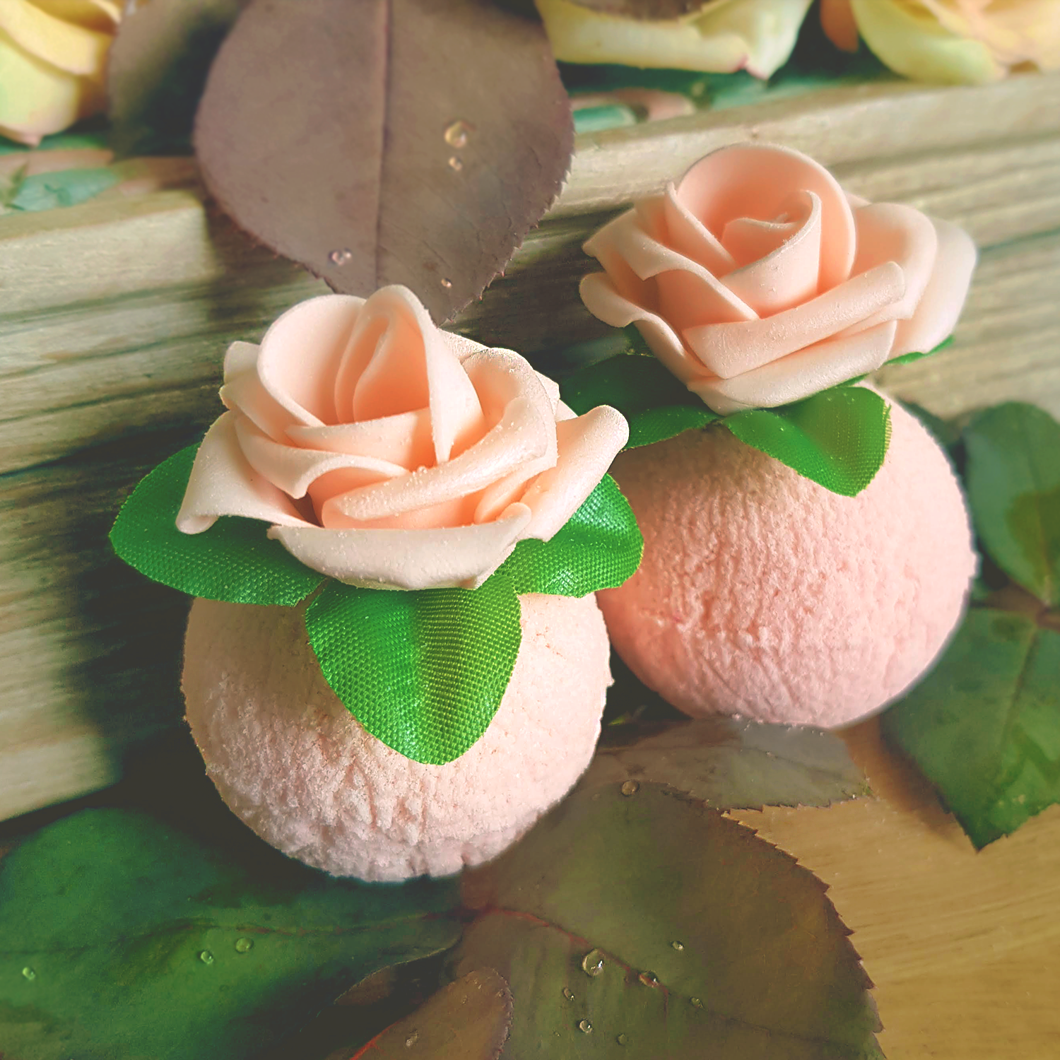 Pink Rose Bath Bomb