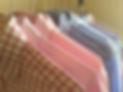 Professionaly ironed mens work shirts