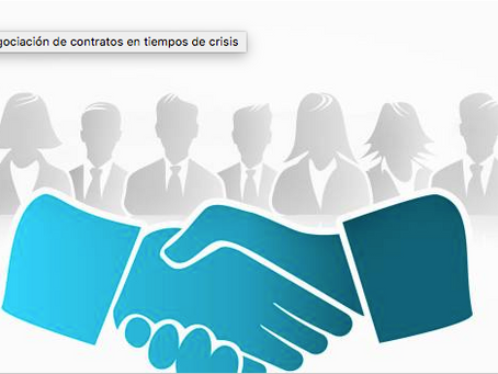 Renegociación de contratos en tiempos de crisis