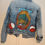 Thumbnail: Woman's Upcycled Jean Jacket Size: Small