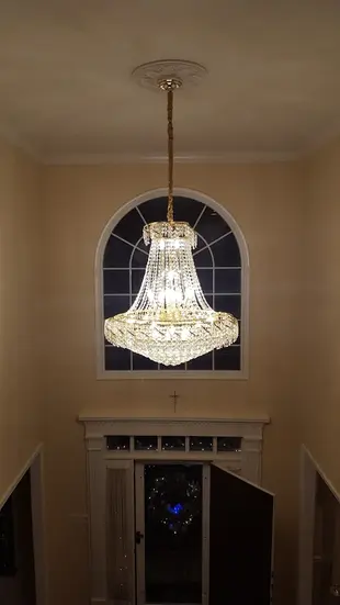 Chandelier Install