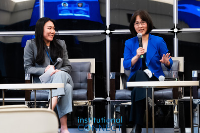 Dawn Jia, UBC Investment Management Inc speaking on a panel