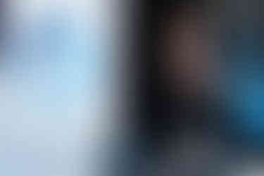 Panel moderator with Institutional Connect signage