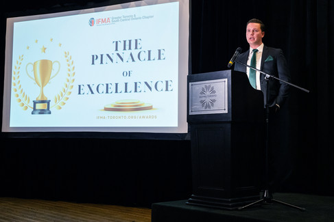 Pinnacle of Excellence Award presentation
